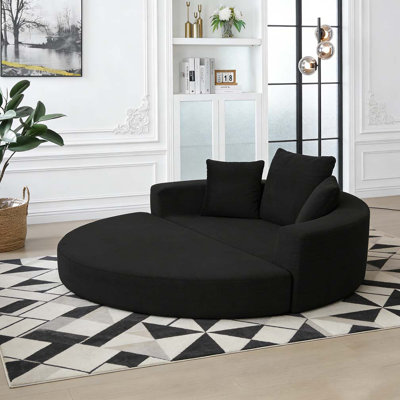 Convertible sofa couch bed,multi-functional,circular bed,adjustable Futon sofa