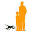 Statue insecte abeille surdimensionnée