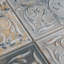 Antigua Lis 13" x 13" Straight Edge Porcelain Metal Look Wall Tile-451134884