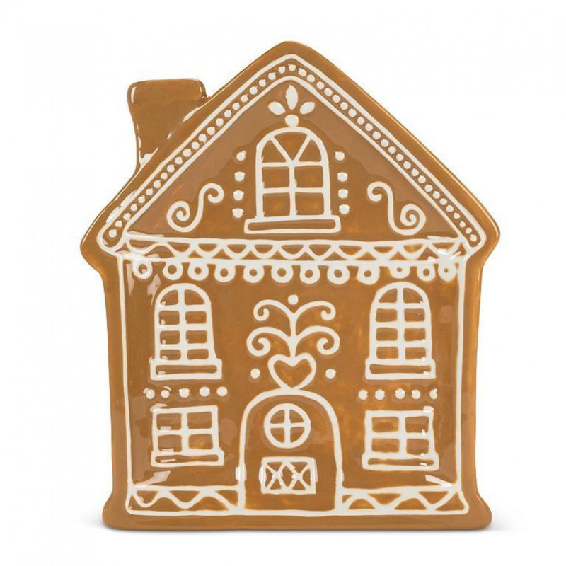 Gingerbread House Plate