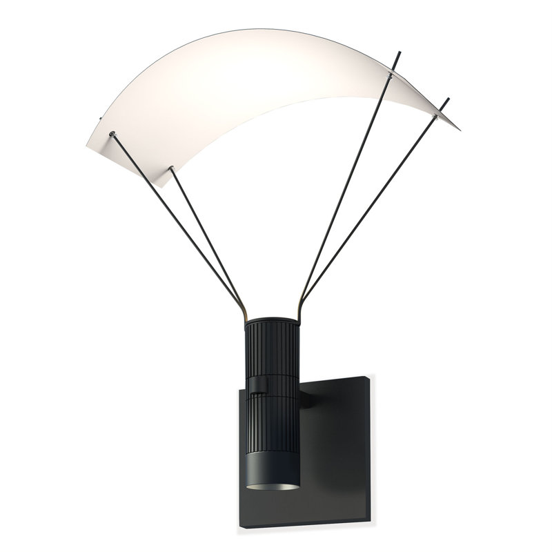 Suspenders® 1 - Light LED Armed Sconce