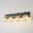 4 - Light Crystal Wall Vanity Light