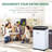HomCom 42 Pints Console Dehumidifier for Rooms up to 215 Cubic Feet