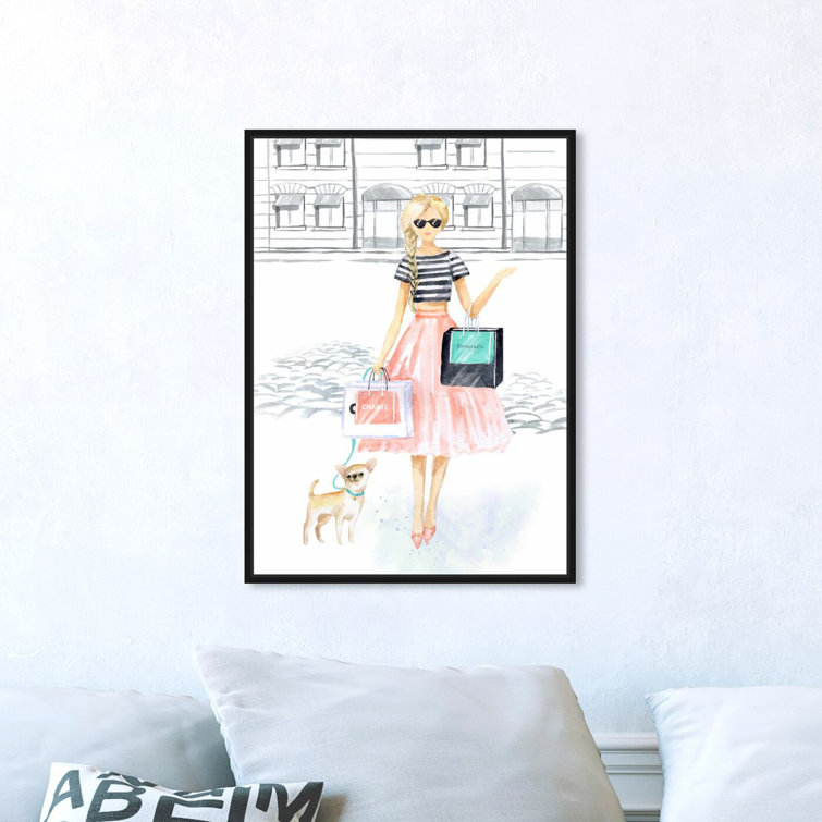  Perfume Wall Art Print for Dorm Wall for Bedroom Pink Fashion  Art Print perfume Shoes Painting Fashion Posters Fashion Prints Wall  Pictures Lipstick Artwork : Handmade Products