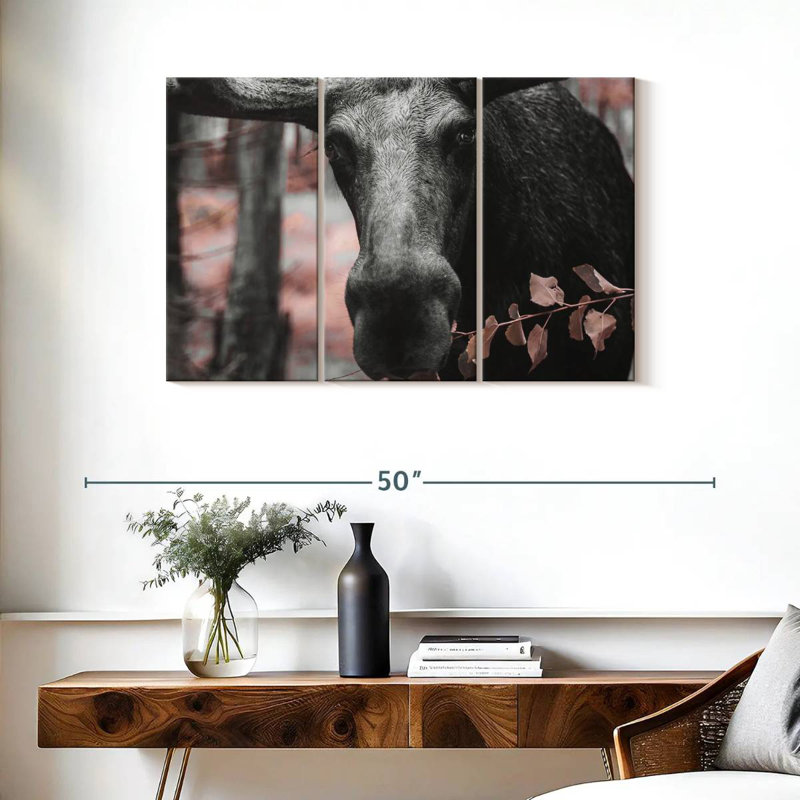 Black Moose, 24" H x 38" W
