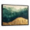 «Pine Trees Forest Landscape Into A Wood Slide II», art mural grand arbres