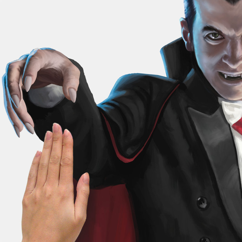 Décalcomanie murale Universal Monsters Dracula par RoomMates