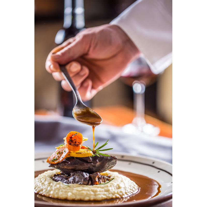 Chef - Wrapped Canvas Print, 30cm H x 20cm W x 3.8cm D