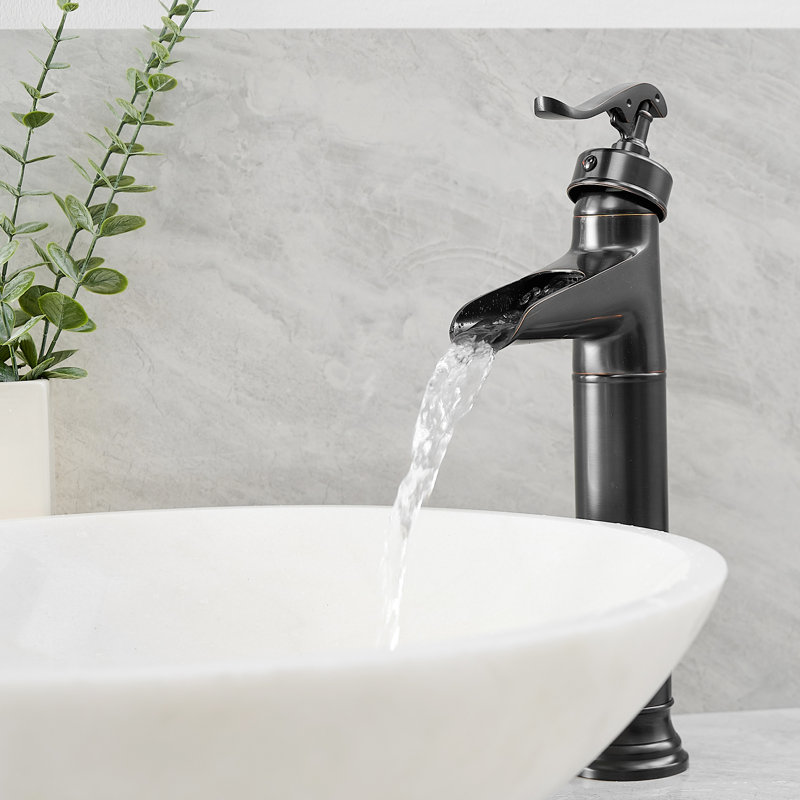 13" Pump Style Vessel Faucet in Oil Rubbed Bronze