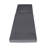 Dark Grey Water- Chaise Cushion - Foam Hook And Loop Fastenings 27.75W X 77.45D 3.92H Sophisticated Style / Lounge In Lining Filling Ties