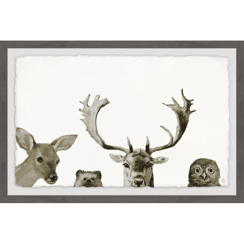 Kings Of The Hallway by Marmont Hill - Single Picture Frame Painting, 61cm H x 91cm W