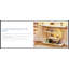 41.3-Inch Industrial Console Table With 4 Tiers, Circle Base, And White & Gold Finish For Modern Living Spaces