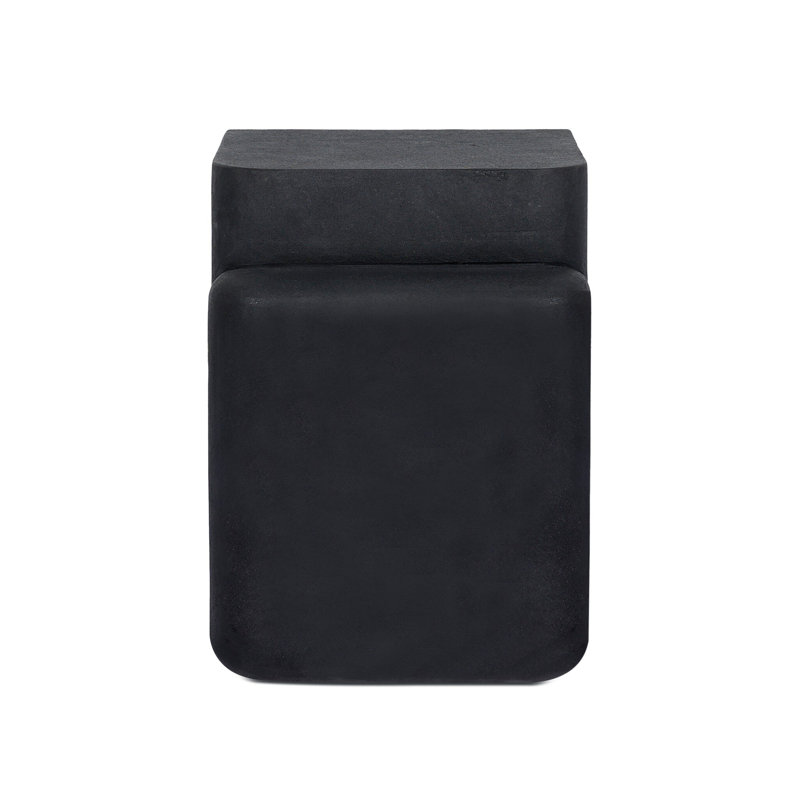 Stone Top End Table