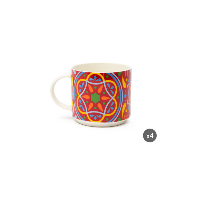 Puebla Porcelain Teacup