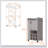 Allandale 1-Door Bar Cart with Wine Rack and Casters, Perfect for Easy Mobility and Elegant Storage-1476495440