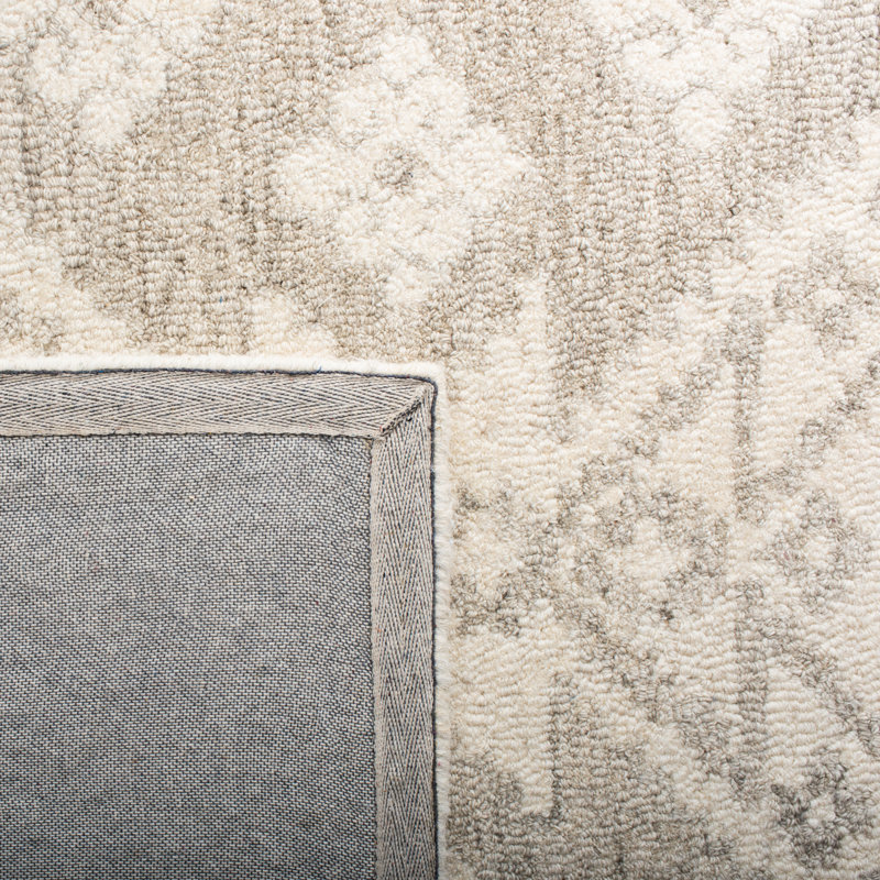 Tapis en laine du Sud-Ouest touffeté à la main Selvidge, Rectangle 2 pi 3 po x 4 pi