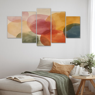 Cordalro - Art mural abstrait, 5 pièces