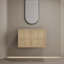 Meuble-lavabo mural, 2 portes à fermeture douce (sans le lavabo)-488436336