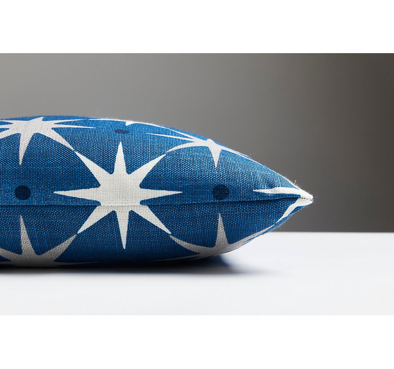 Albert Hadley Square Pillow Cover & Insert, Navy
