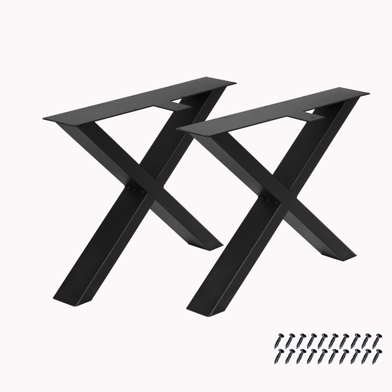 Auster Table Leg, 18"H x 24"W x 4"D