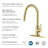 Pull Down Single Handle Kitchen Faucet With Deck Plate, Handles and Supply Lines-86502925