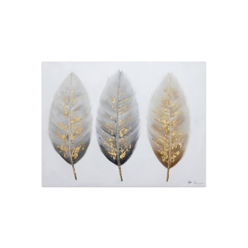 Hand -painted floating magic acrylic painting