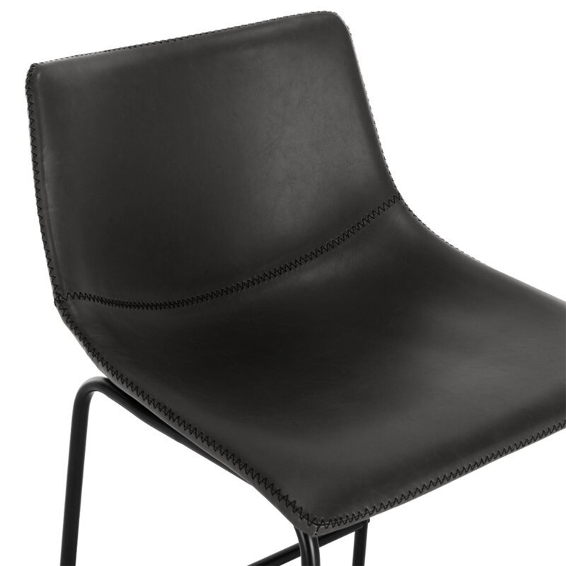 26" Counter Stool, Black