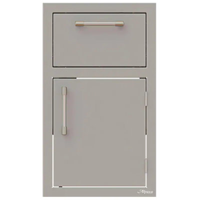 Alfresco 16.875'' W Stainless Steel Side Drawer