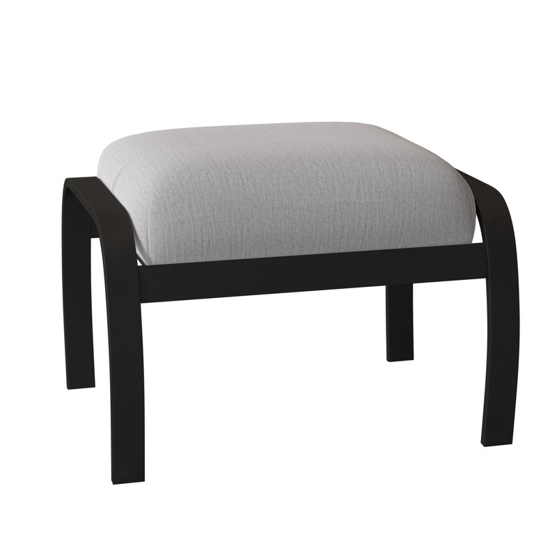 Repose-pieds avec coussin Askar, Toile granit Sunbrella®, Désert texturé