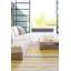 Mirage Striped Area Rug in Yellow