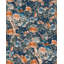 Chinese Garden Floral Wallpaper Roll