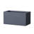 23 Inch Rectangle Concrete Planter, Ideal For Succulents & Houseplants, Charcoal Gray-1437896062