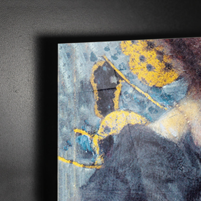 The Music by Gustav Klimt - No Frame Painting on Plastic / Acrylic, 65cm H x 95cm W