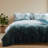 Nerissa Luxury 100% Long Staple Cotton Mountain Duvet Cover – Blue Green Gradient Forest Print, OEKO-TEX Certified, Silky Sateen Weave for Dreamy Comfort-1015591149