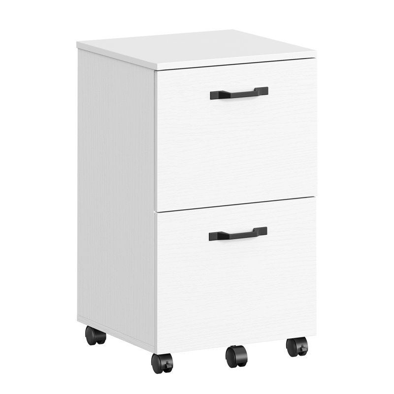 Franny 2 Drawer Filing Cabinet, White