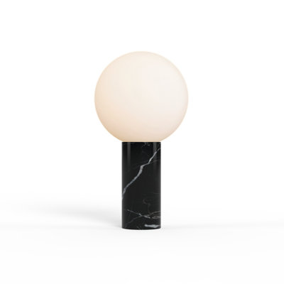 Pilar Marble Globe Lamp