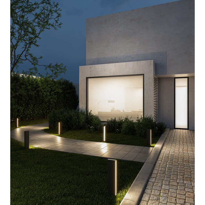 Column 30 Inch Bollard Light, 20" H x 1.58" W x 4.93" D
