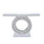 O Shaped Mirror Console Table with Crystal Hallway Entry Home Décor, Handicrafts Mirror Table for Living Room,Mirror Glass Table for Room