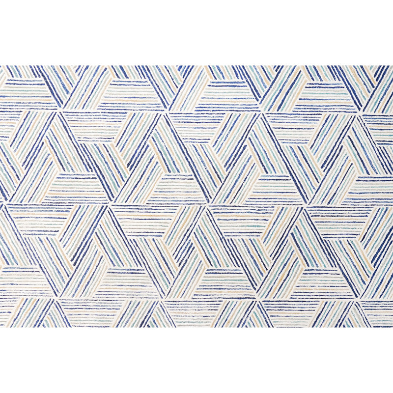 Geometric Area Rug, Rectangle 10' x 14'