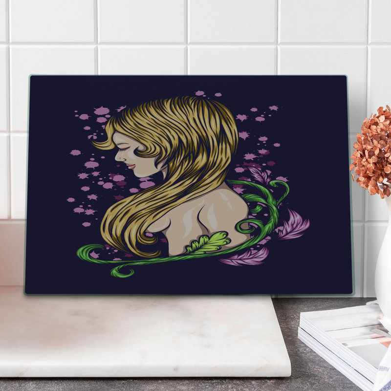 Planche à découper femme Ambesonne