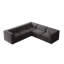 Canapé modulaire à compression en forme de L 5 places Karr-1951115736
