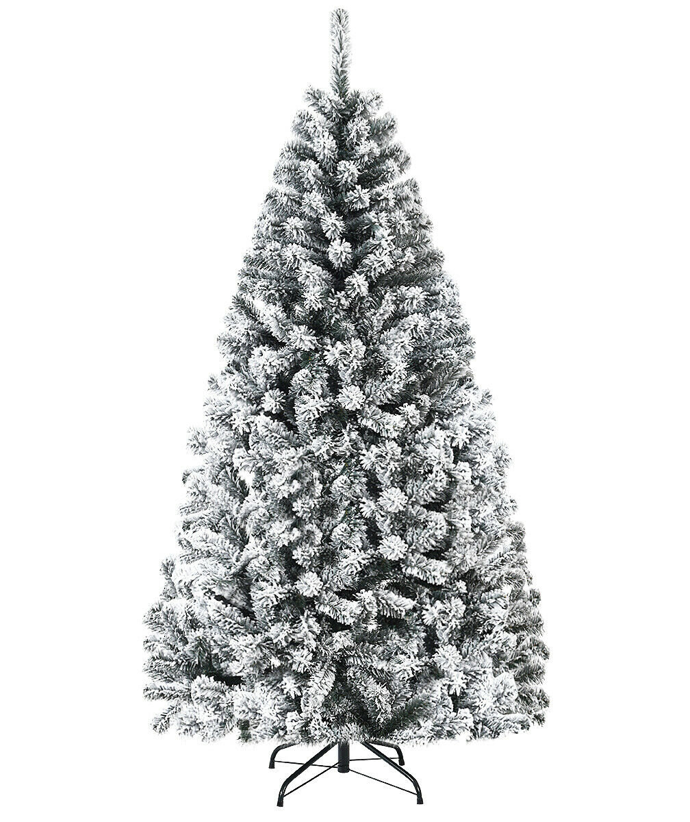 The Holiday Aisle® Premium Snow Green Pine Artificial Christmas Tree