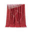 Red Hearts Recycled Merino Wool Throw