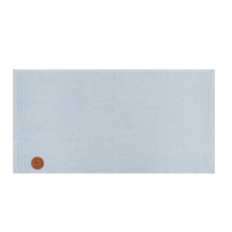 Ensemble de serviettes de bain en coton luxueux, jaune clair et bleu, 27,6 po x 55,1 po | 100% coton doux, 450 g / m² | Lavable à la machine, parfait pour la maison et le spa, confort ultime et capacité d'absorption