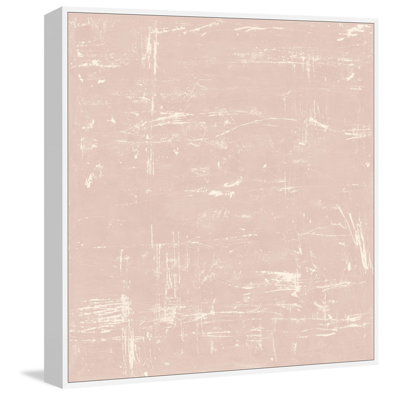 Illusion et réalité - peinture sur toile à cadre flottant, H 12 po x l 12 po x P 1,5 po