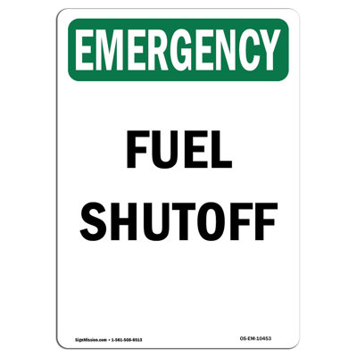 OSHA Emergency Sign