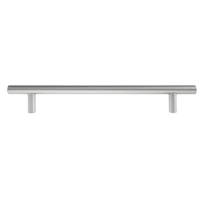 Architectural 7" Center to Center Satin Nickel Bar Pull