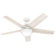 52" Exton 5 - Blade Wi-Fi LED Standard Smart Ceiling Fan with Remote Control and Light Kit Included