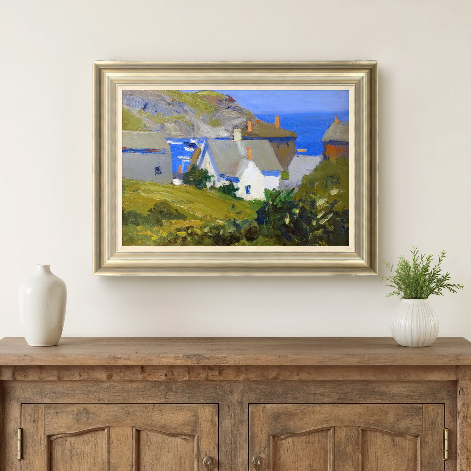 Cottage "Cottage" Canvas Painting