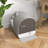 Plastic Litter Box Enclosure with Scoop-99261230